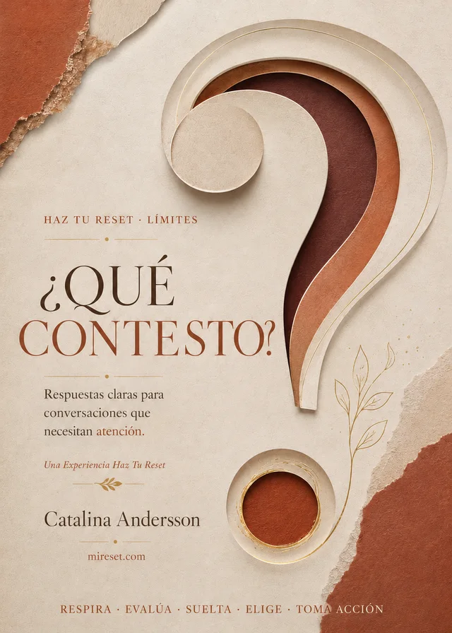 Portada ¿Qué contesto?